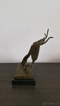 Salvador Dali  -  Tekoucí hodiny 1 - bronz - 5
