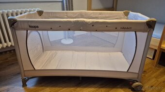 Cestovní postýlka ZOPA NANNY s polohováním + matrace - 5
