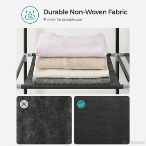 NOVÁ PLÁTĚNÁ ŠATNÍ SKŘÍŇ S KOVOVOU KONSTRUKCÍ - 5