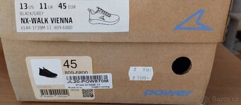 černé tenisky vel.45, nové - 5