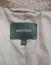 Vlněný dámský zimní elegantní kabát Montego - 5