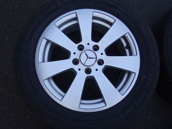 Alu disky Mercedes C204,16", 5x112, ET 39,šíře 6J,letní sad - 5