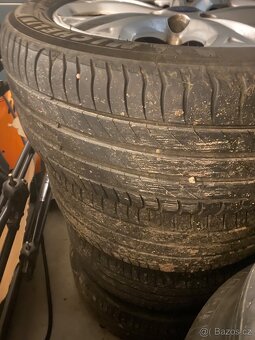 Alu kola 17” 5x108 Ford a letní pneu 225/50/R17 Michelin - 5