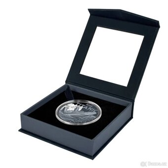 Luxusní stříbrná mince 1 oz Titanic Black Proof - 5