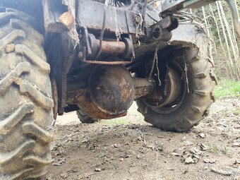 Traktor domácí výroby s károu - 5