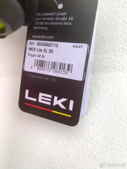 Hůlky Leki Racing WCR Lite SL 3D 115cm - NOVÉ - 5