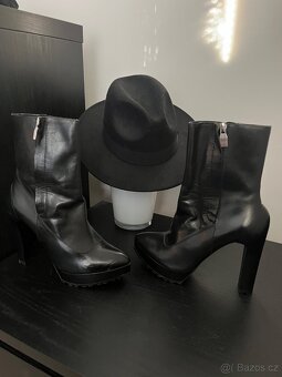 Kotníkové vysoké boty Zara - 5