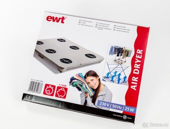 Sušička prádla s ventilátorem - 5