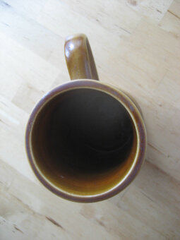 Keramický retro tuplák s medvědem - 5