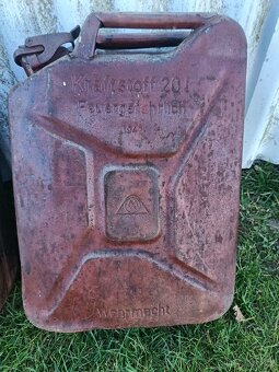 Německé válečné kanystry 20L,Wehrmacht - 5