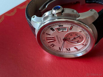 Pánské hodinky Cartier de Calibre kompletní sada, jako NOVÉ, - 5