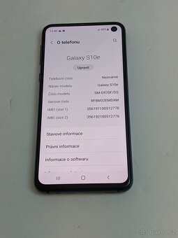 Samsung Galaxy S10e 6/128gb black. Záruka 6 měsíců. - 5