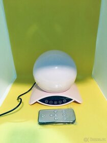 LED hvězdicový projektor – růžový – s časovačem - 5