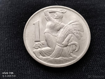 7x 1 kč 1922, 23, 24, 25, 29, 37, 38 Československo - 5