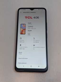 TCL 406 3/32gb black. - 5