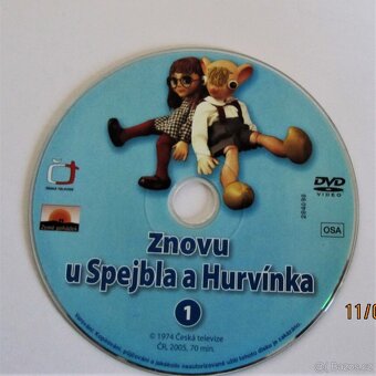 DVD Znovu u Spejbla a Hurvínka I.+II.díl + dárek - 5