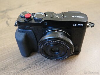 Fujifilm X-E3 +objektiv Fujifilm 27 mm f2,8 - 5