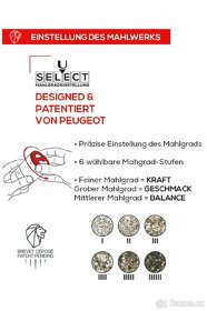 Peugeot Dárková souprava MAESTRO s mlýnkem na pepř u'Select - 5