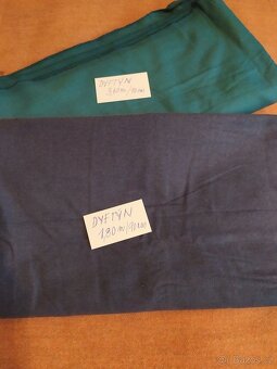 Prodám různé látky-metráž - 5