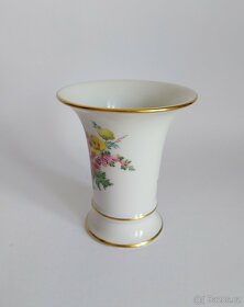 Starožitná porcelánová vázička Míšeň - Meissen - 5