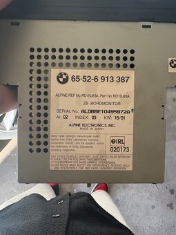 Rádio z BMW e39 - 5