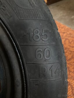 Plech disky a kola 185/60R14 - 5