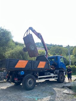 Kontejnerová doprava 4x4 + Hydraulická ruka - 5