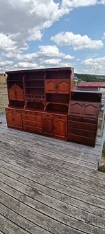 Jídelní sestava Bonanza + stůl, 6x židle - 5