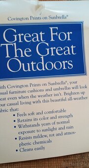 Nový polstr/polštář na zahradní židle nebo křesla - 5