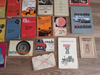 Stará automoto literatura - 5