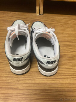 Nike Dunk Low Black/ Medium Ash-Light Silver - 5