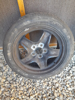 Opel-Plechove disky 17 zoll+ poklice - 5
