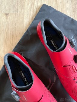 Shimano S Phyre red 44 wide cyklo tretry - 5
