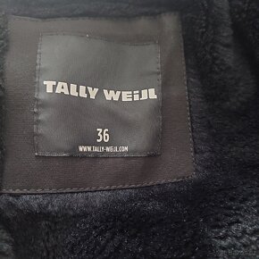 Krásná černá parka Tally Weijl - 5