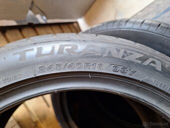 Prodám letní pneu 245/40/18 Bridgestone - 5