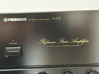 PIONEER A-676 KVALITNÍ STEREO ZESILOVAČ - 5