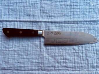 Japonský nůž Santoku - Damast 61.HRC - Nový - 5