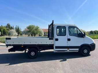 Iveco Daily 2.3d 16V 85kw, valník , 7 míst, TOP STAV - 5