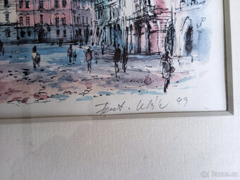 Prodám grafiku - Hradec Králové - Velké náměstí - 5