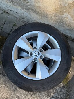 Zimní ALU sada kol Škoda Kodiaq 215/65 R17 Nanuq - 5