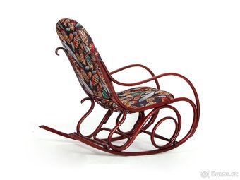 Přečalouněné houpací křeslo Thonet, 1935. - 5