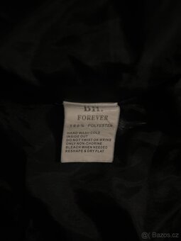 Prodám zimní dámskou bundu (žluto-zlatou lesklou) - 5