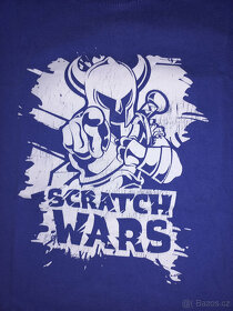 tričko SCRATCH WARS, modré, velikost 164 - 5