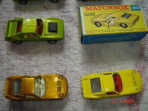 MATCHBOX autíčka ze 60let dle fota, včetně krabiček... - 5