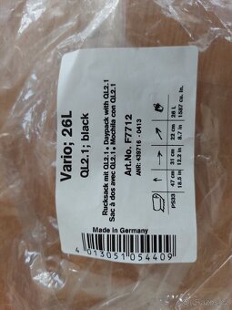 Batoh ORTLIEB Vario - QL2.1 - 26L - 5
