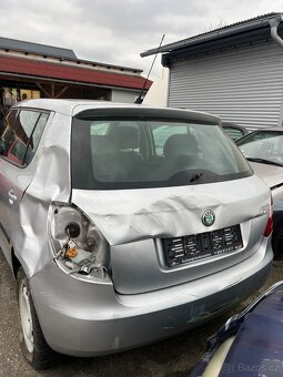 Škoda Fabia II 1.2 HTP 51 kW, rok 2008 NA NÁHRADNÍ DÍLY - 5