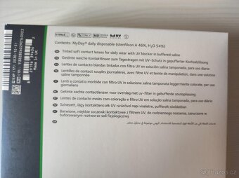 Jednodenní kontaktní čočky MyDay Daily Disposable - 5