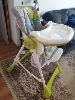 Multifunkční jídelní židlička Baby Design - 5