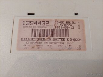 Vintage klávesnice IBM 1394432 - 5