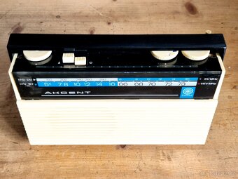 Staré rádio Tesla Akcent 2812B, 1964, Tesla Bratislava - 5